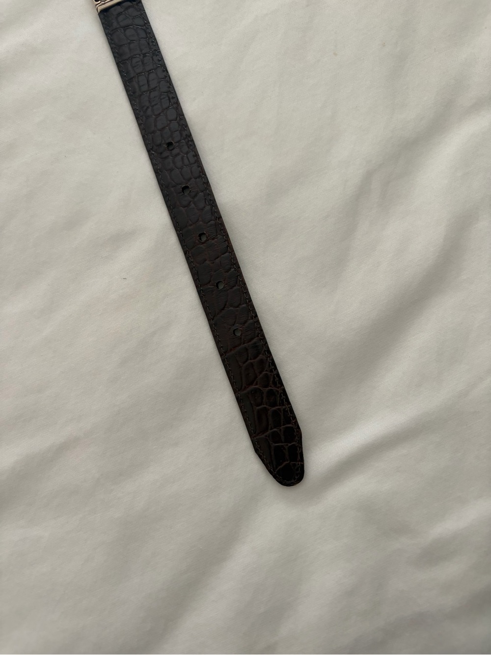 Brighton Belt 43100 Sz M/30 Brown Black Leather Reversible Silver - Picture 2 of 11